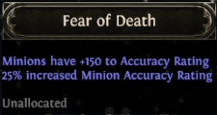 poe 2 fear of death